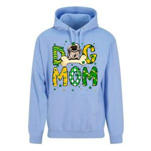 Pekingese Mom Dog Mom Shamrock St Patrick's Day Funny Gift Unisex Surf Hoodie