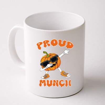 Proud Munch Dabbing Dancing Pumpkin Cool Halloween Pajamas Gift Coffee Mug