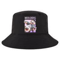 Purple Moo Deng Meme Hippo Funny Cool Comfort Performance Bucket Hat