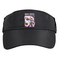 Purple Moo Deng Meme Hippo Funny Adult Drive Performance Visor