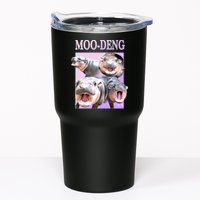 Purple Moo Deng Meme Hippo Funny Tumbler