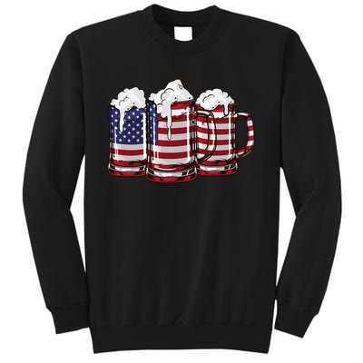 Patriotic Memorial Day Usa American Flag Sweatshirt