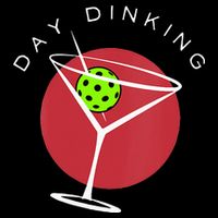 Pickleball Martini Day Drinking Athlete Coach Sports Lover 16 in Basic Backpack