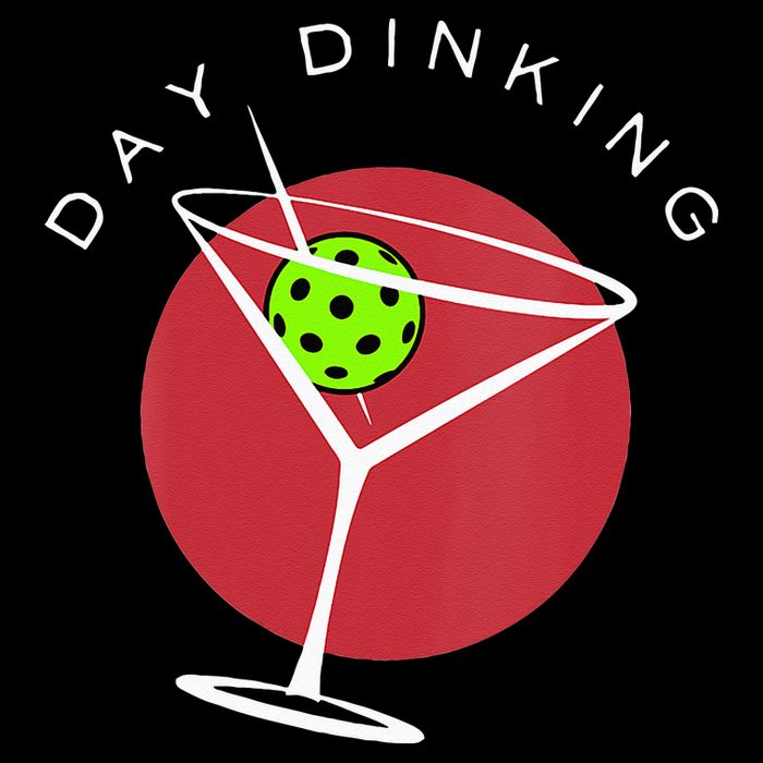Pickleball Martini Day Drinking Athlete Coach Sports Lover 16 in Basic Backpack