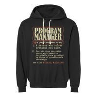 Program Manager Definition Garment-Dyed Fleece Hoodie