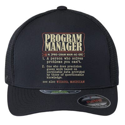 Program Manager Definition Flexfit Unipanel Trucker Cap