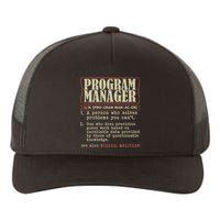 Program Manager Definition Yupoong Adult 5-Panel Trucker Hat