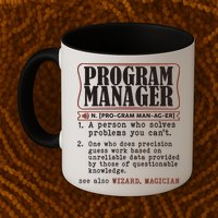 Program Manager Definition Coffee Mug
