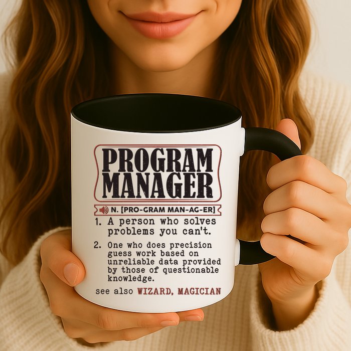 Program Manager Definition Coffee Mug