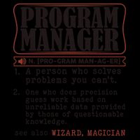 Program Manager Definition Coffee Mug