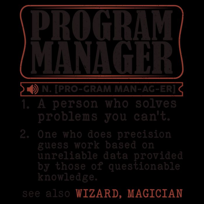 Program Manager Definition Coffee Mug