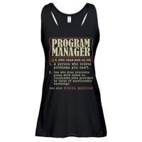 Program Manager Definition Ladies Essential Flowy Tank