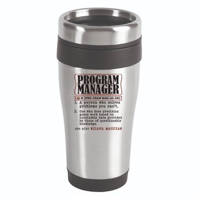 Program Manager Definition 16oz Travel Tumbler