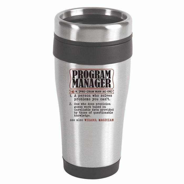 Program Manager Definition 16oz Travel Tumbler