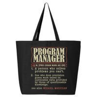 Program Manager Definition 25L Jumbo Tote