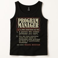 Program Manager Definition Tank Top