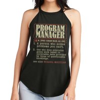 Program Manager Definition Women's Perfect Tri Rocker Tank