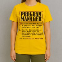 Program Manager Definition T-Shirt