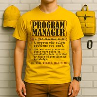Program Manager Definition T-Shirt