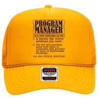 Program Manager Definition Trucker Hat