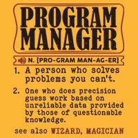 Program Manager Definition Trucker Hat