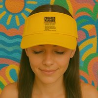Program Manager Definition Valucap Bio-Washed Visor
