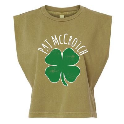 PAT McCROTCH Dirty Adult Irish ST PATRICKS DAY Gift Garment-Dyed Women's Muscle Tee