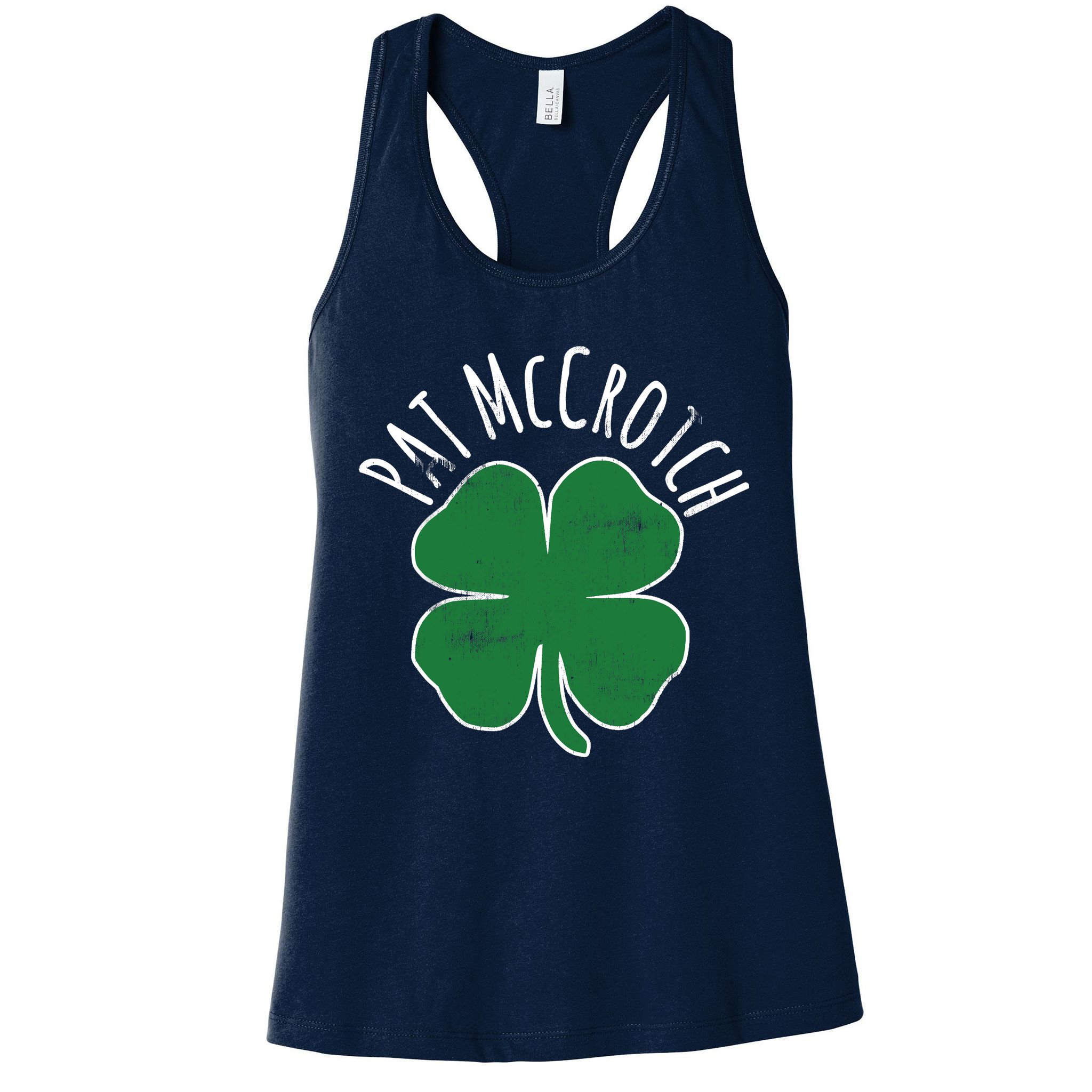 PAT McCROTCH Dirty Adult Irish ST PATRICKS DAY Gift Womens Tank Top