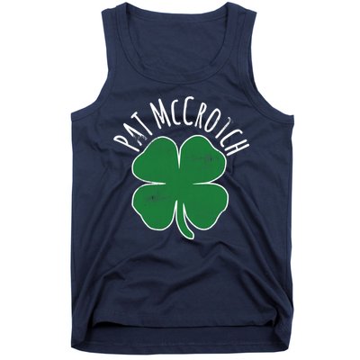 PAT McCROTCH Dirty Adult Irish ST PATRICKS DAY Gift Tank Top