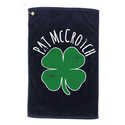 PAT McCROTCH Dirty Adult Irish ST PATRICKS DAY Gift Golf Towel