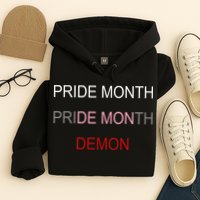 Pride Month Demon Hoodie