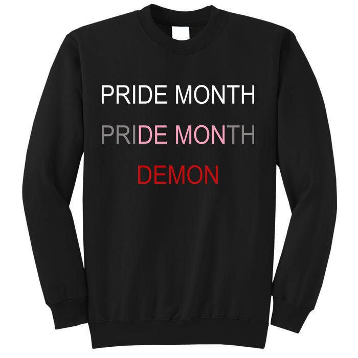 Pride Month Demon Sweatshirt