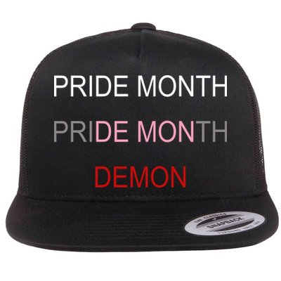 Pride Month Demon Flatbill Hat
