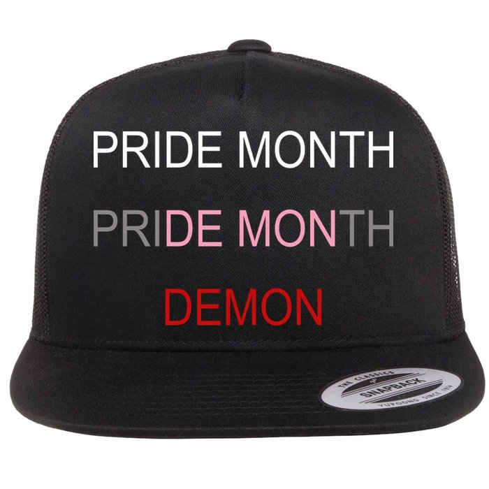 Pride Month Demon Flatbill Hat