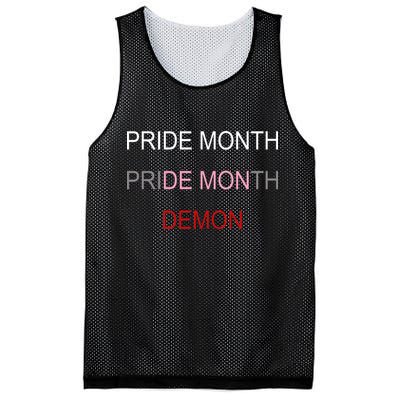 Pride Month Demon Mesh Reversible Basketball Jersey Tank
