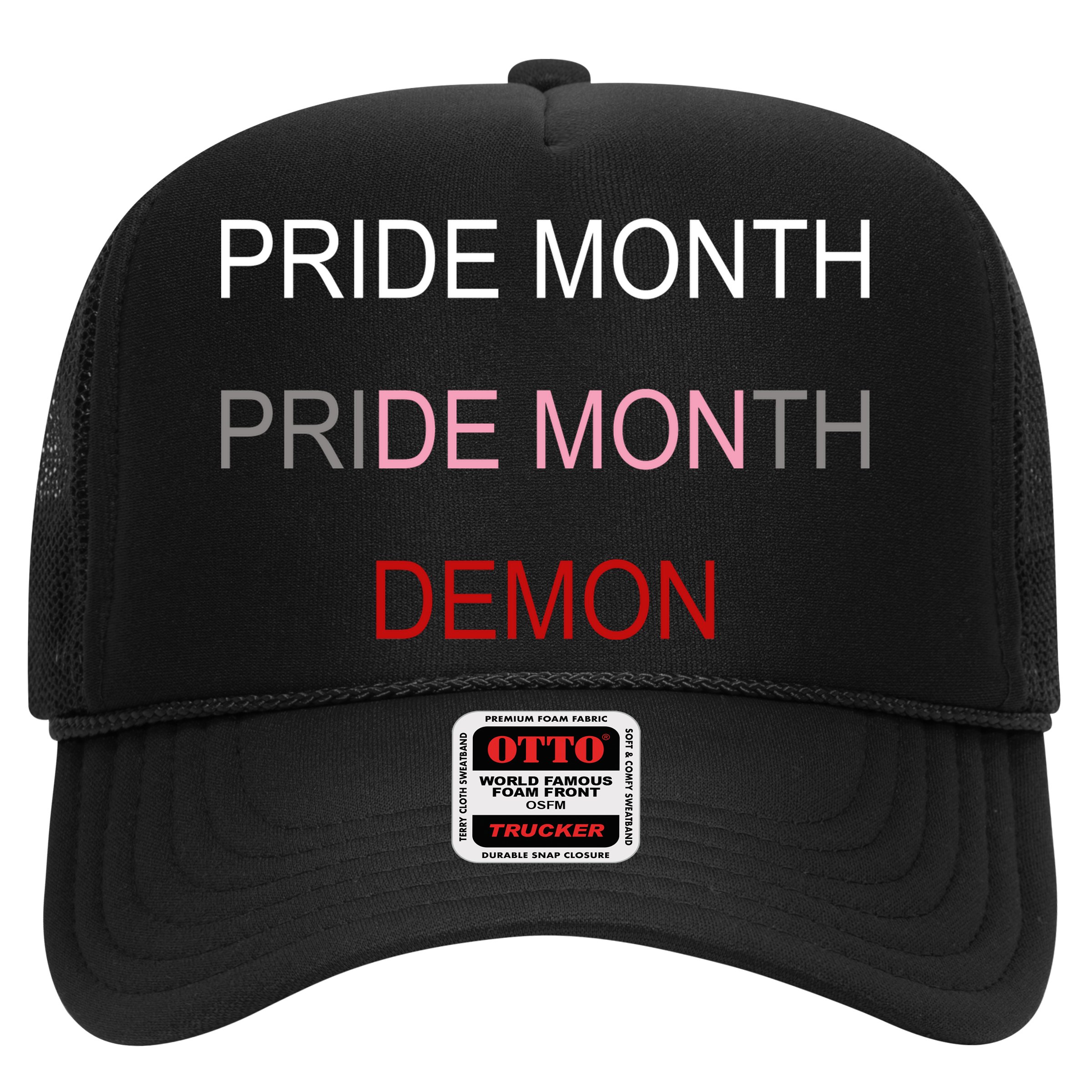 Pride Month Demon Hat
