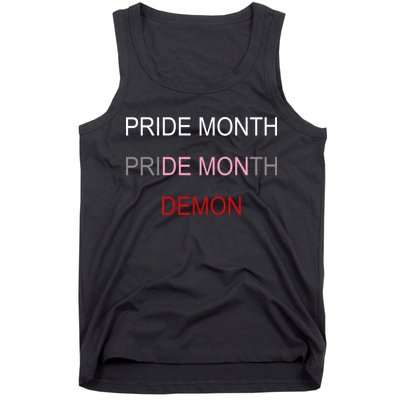 Pride Month Demon Tank Top