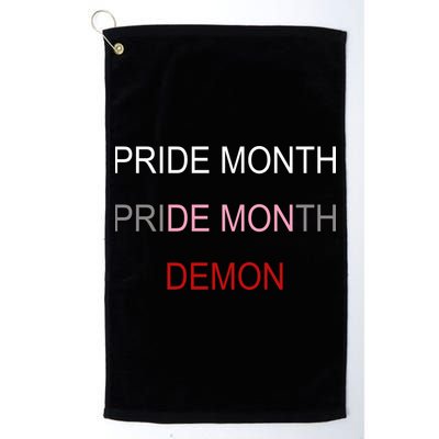Pride Month Demon Golf Towel