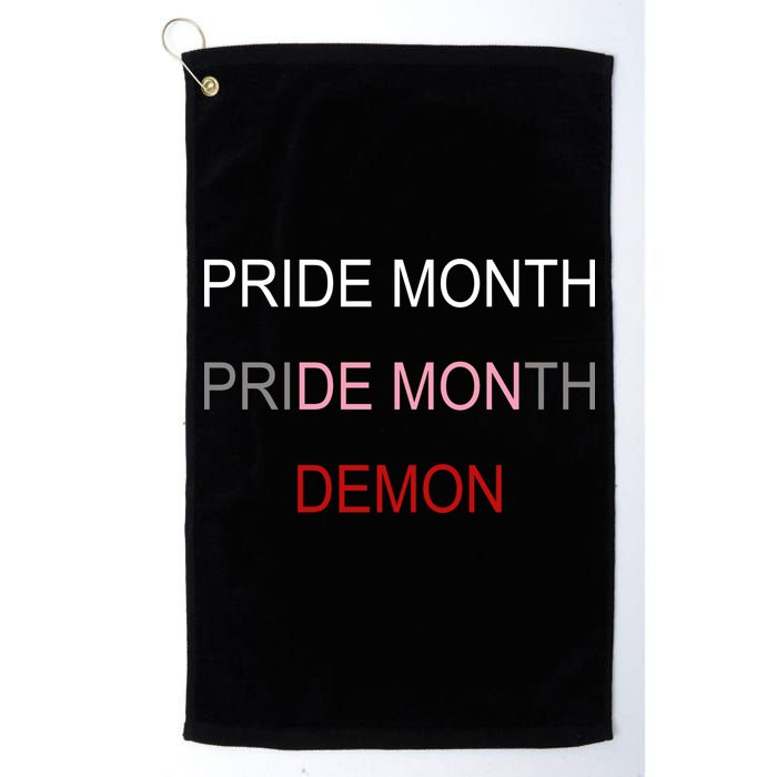 Pride Month Demon Golf Towel
