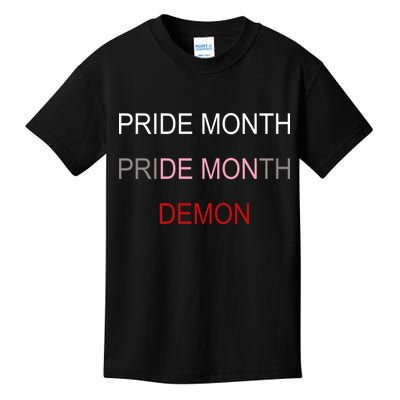 Pride Month Demon Kids T-Shirt