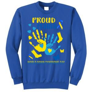 Proud Mama Down Syndrome Awareness T21 Gift Sweatshirt