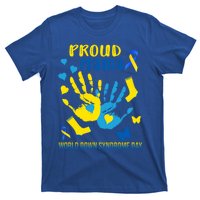 Proud Mama Down Syndrome Awareness T21 Gift T-Shirt