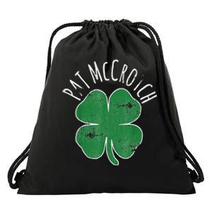 PAT McCROTCH Dirty Adult Irish ST PATRICKS DAY Drawstring Bag