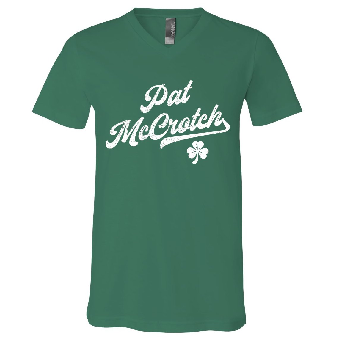 Pat McCrotch Dirty Adult Irish ST PATRICKS DAY V-Neck T-Shirt