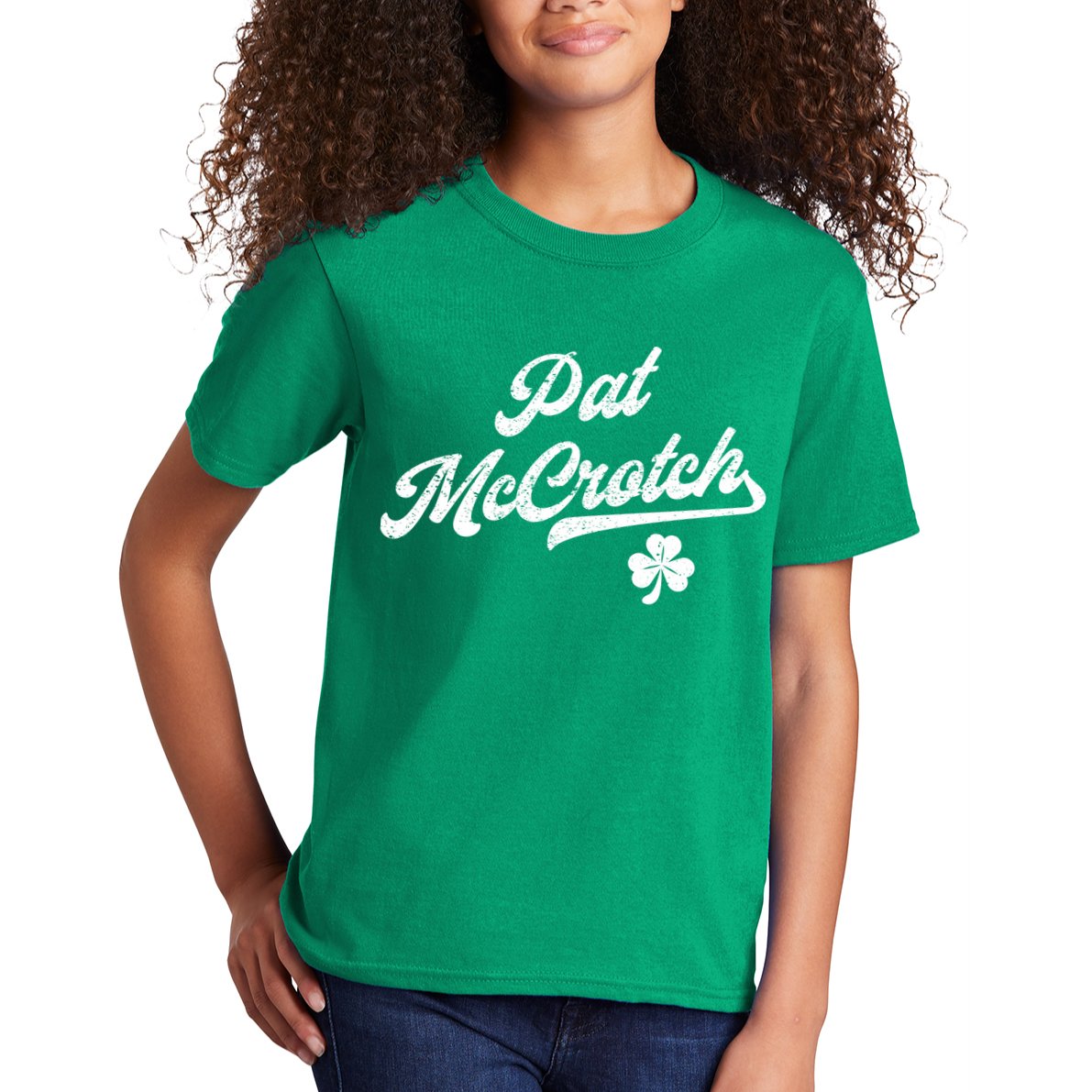 Pat McCrotch Dirty Adult Irish ST PATRICKS DAY Kids T-Shirt