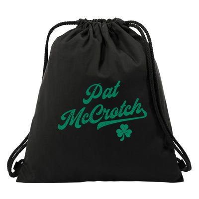 Pat McCrotch Dirty Adult Irish ST PATRICKS DAY Drawstring Bag
