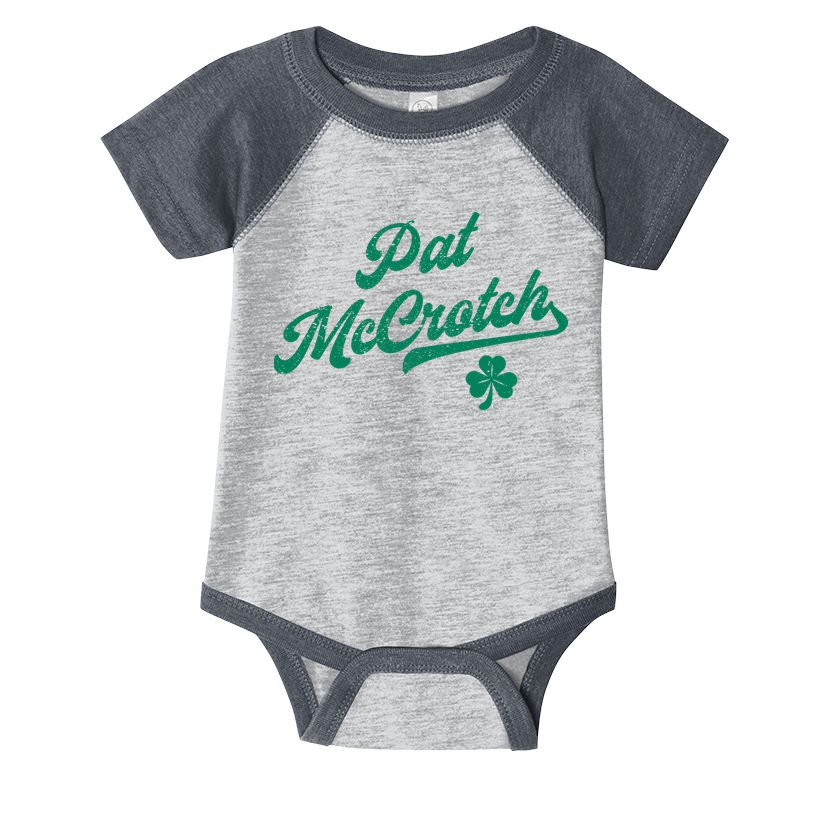 Pat McCrotch Dirty Adult Irish ST PATRICKS DAY Infant Baby Jersey Bodysuit