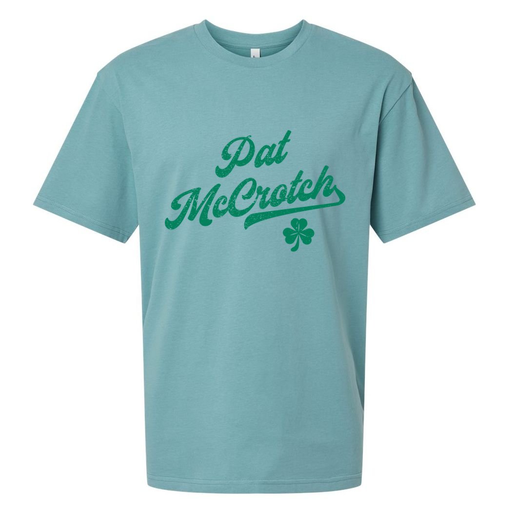 Pat McCrotch Dirty Adult Irish ST PATRICKS DAY Sueded Cloud Jersey T-Shirt