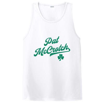 Pat McCrotch Dirty Adult Irish ST PATRICKS DAY PosiCharge Competitor Tank