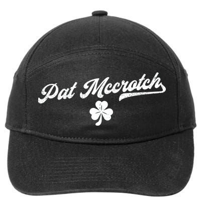 Pat McCrotch Dirty Adult Irish ST PATRICKS DAY 7-Panel Snapback Hat
